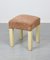 Tabouret Mid-Century en Saumon 1