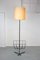Mid-Century Floor Lamp with Newspaper Stand, 1950s 6