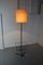 Mid-Century Floor Lamp with Newspaper Stand, 1950s, Image 12