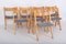 Danish GE72 Dining Chairs by Hans J. Wegner for Getama, 1970s, Set of 8, Image 4