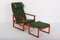 2254 Sessel & 2248 Fußhocker von Børge Mogensen für Fredericia, 1960er, 2er Set 9