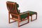 2254 Sessel & 2248 Fußhocker von Børge Mogensen für Fredericia, 1960er, 2er Set 4