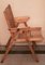 Vintage Light Plywood Folding Patio Chair, 1950s 5