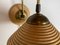 Bamboo and Brass Wall Light, 1960s, Image 6