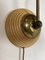 Bamboo and Brass Wall Light, 1960s 4