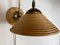 Bamboo and Brass Wall Light, 1960s, Image 3