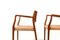 Dining Chairs by Niels Otto Møller for J.L. Møllers, 1960s, Set of 4 7