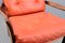 Red Leather Lounge Chair from Walter Knoll / Wilhelm Knoll, 1960s 12