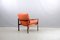 Red Leather Lounge Chair from Walter Knoll / Wilhelm Knoll, 1960s 7
