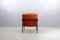 Fauteuil en Cuir Rouge de Walter Knoll / Wilhelm Knoll, 1960s 8