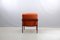 Red Leather Lounge Chair from Walter Knoll / Wilhelm Knoll, 1960s 8