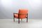 Red Leather Lounge Chair from Walter Knoll / Wilhelm Knoll, 1960s, Image 3