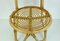 Bamboo & Rattan High Back Side Chair, 1960s 2