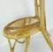 Bamboo & Rattan High Back Side Chair, 1960s 9