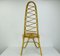 Bamboo & Rattan High Back Side Chair, 1960s 10