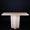 Travertine Console Table, 1970s 1