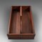 Antique English Edwardian Mahogany Cobbler's Carry Tray 8