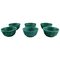 Bowls in Glazed Ceramics by Wilhelm Kåge for Gustavsberg, 1950s, Set of 6, Image 1