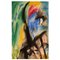 Ivy Lysdal, Gouache sur Carton, Peinture Abstraite Moderniste, 1992 1