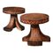 African Stools, 1950s, Set of 2 1