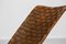 Silla plegable africana de madera maciza, años 70, Imagen 13