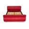 Moon Red Leather Double Bed from Bretz 8