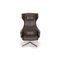 Grand Repos Vitra Gray Leather Lounge Chair 9