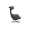 Fauteuil Grand Repos Vitra en Cuir Gris 10