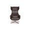 Grand Repos Vitra Gray Leather Lounge Chair 8