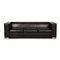 Camin Black Leather Sofa from Wittmann, Image 1