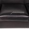 Camin Black Leather Sofa from Wittmann, Image 4