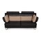 Sera Black Leather Sofa from Cor 9