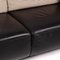 Sera Black Leather Sofa from Cor 4