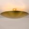 Large Sela 50 Brass Ceiling Light by Florian Schulz, 1970s 5