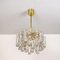 Wall Light in Brass and Glass from Doria, 1960s, Set of 2 12