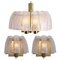 Lustre One & Two Wall Sconces from Doria, Set of 3 1