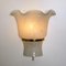 Wall Sconces in Brass and Textured Glass from Doria, 1960s, Set of 2, Image 10
