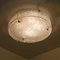 Large Thick Textured Glass Ceiling Light, 1960s 10