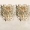 Ice Glass Wall Sconces by J.t. Kalmar, Austria, 1970s, Set of 2, Image 9