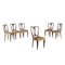 Beech Chairs, 1950s, Set of 6, Image 1