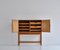 Danish FDB Cabinet in Elm and Pinewood by Børge Mogensen, 1940s 4