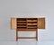 Danish FDB Cabinet in Elm and Pinewood by Børge Mogensen, 1940s, Image 4