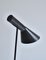 Lampada da terra modello nr. 28709 vintage in metallo nero di Arne Jacobsen per Louis Poulsen, Immagine 5