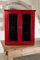 Mid-Century Modern Red Pine Cabinet, 1940s 1