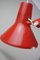 Mid-Century Orange & Red T2 Table Lamp by Jac Jacobson for Luxo, 1960, Image 11