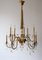 Große Art Deco Deckenlampe von Lobmeyr, 1940er 1