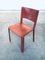 Italian Saddle Leather Dining Chairs, 1970s, Set of 4 1