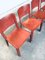 Italian Saddle Leather Dining Chairs, 1970s, Set of 4 15