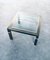 Vintage Postmodern Brushed Metal Coffee Table from Belgo Chrom / Dewulf Selection, 1980s 8