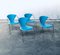 Vintage Italian Postmodern Linda Dining Chairs from Arrben, 1980s, Set of 4 21